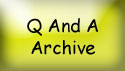 Q and A Archive